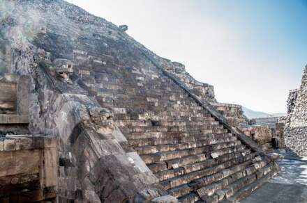 La Ciudadela y el Templo de Quetzalcoatl